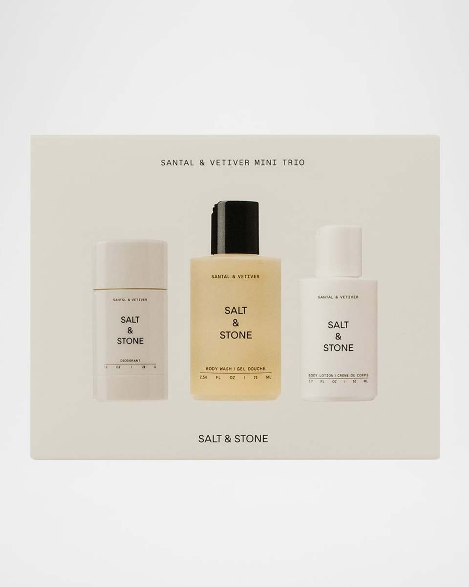Santal and Vetiver Mini Trio